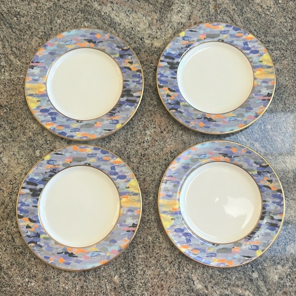 Mikasa Montmartre cups and saucers, bread and butter plates, and salad plates - Picture 16 of 17